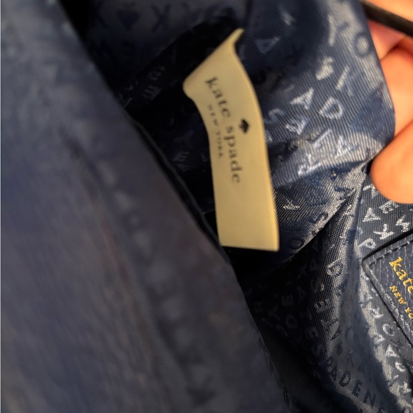 Like new Kate Spade Bag Blue Leather - Picture 13 of 14
